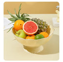 Ljojo Light Luxury Fruit Plate for Living Room Tea Table Snacks and Candy Organization