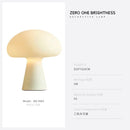 Danish Ins Mushroom Table Lamp with Touch Dimming, LED Medieval Cream Desk Lights for Living Room by Ljojo