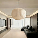 Nordic Circular Restaurant Fabric LED Hanging Lamps by Ljojo - Grand Home Décor Chandeliers