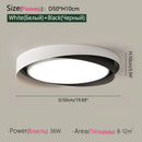 Ljojo Minimalist Ceiling Lights Round Dining Room LED Lamps - 2025 New Home Master Bedroom