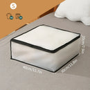 Ljojo™ Quilt Blanket Storage Bag: Folding Duvet Organizer for Closet or Under-Bed.
