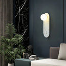 Ljojo Marble Sconce: European Luxury Green Wall Lamp for Bedroom & Living Room