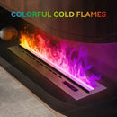 Ljojo 3D Colorful Flame Electric Atomized Fireplace