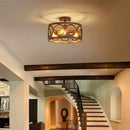 LED Industrial Iron Chandelier Lamp Home Decor Living Room Bedroom Ljojo