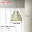 Wabi-sabi Minimalist LED Pendant Light Industrial Chandelier for Dinning Bedroom by Ljojo