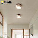 Wabi Sabi Yellow Travertine LED Ceiling Light for Home Decor by Ljojo