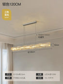 Ljojo Luxury Crystal Chandelier: Modern High-end Dining Table Light Fixture