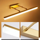 LED Retractable Bathroom Mirror Front Wall Light Sconce Lamp by Ljojo