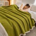 Ljojo Luxury Velvet Blanket, Double-Sided Plush Bed Cover, Warm & Thick Bedspread