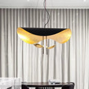 Nordic Minimalist Lotus Leaf Art LED Pendant Light Chandelier by Ljojo