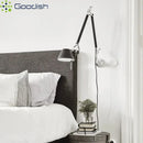LED Vintage Folding Wall Lamp Creative Bedroom Chandelier by Ljojo