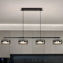 Nordic Glass Pendant Light Dimmable Chandelier by Ljojo for Kitchen Dining Room Island