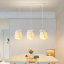 Ljojo LED Bear Chandelier | Unique Children's Room Pendant Light with Modern Design