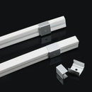 Ljojo LED Tube Profile Connector Clip 20pcs Set Fixed Buckles Neon Strip Lights End Cap