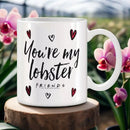 Ljojo Lobster Mug Set | Friends Gift | Novelty Ceramic Tea Coffee Cup