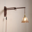 Ljojo LED Wood Glass Wall Lamp Modern Nordic Style for Home Decor