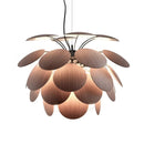 LED Ceiling Chandelier Lamp Spanish Design Metal Pine Cone Hanging Pendant Light Ljojo
