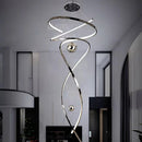 Ljojo LED Pendant Light: Modern Chandeliers for Living Room & Dining Room