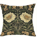 Floral Owl Bird Print Pillowcase for Living Room & Bedroom Decor by Ljojo