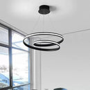 Modern Ring Hall LED Hanging Lamps Exquisite Home Decoration for Living Dining Bedrooms by Ljojo
