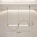Ljojo LED Chandeliers for Living Room, Office, Bedroom - Minimalist Design