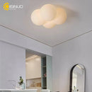 Ljojo Minimalist Flush Mount Ceiling Lamp with E27 Bulb Holder for Home, Hotel, Bedroom