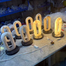 Ljojo Marble LED Table Lamp for Home Decor & Lighting