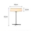 Ljojo LED Fabric Pendant Light - Modern Circular Hanging Lamp for Living, Dining, Bedroom, Kitchen, Island & Restaurant