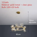 Circular Ring LED Pendant Lights Chandelier for Living Room - Modern Minimalist Luxury by Ljojo