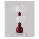 Italian Medieval Art Gourd Floor Lamp Bauhaus Designer Standing Light by Ljojo