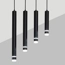 LED Pendant Light: Nordic Aluminum Tube Chandelier for Living Dining Room Decor by Ljojo
