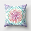 Ljojo Mandala Pattern Polyester Cushion Cover for Stylish Home Decor