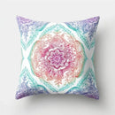 Ljojo Mandala Pattern Polyester Cushion Cover for Stylish Home Decor