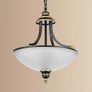 Rural Style American Retro Pendant Light Chandelier LED Fixture for Bedroom Living Room - Ljojo