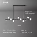 Modern Copper Glass Ball Pendant Lights Dining Kitchen Chandeliers by Ljojo