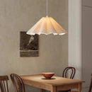 Wabi-Sabi Fabric Chandelier: French Retro Pendant Lamp by Ljojo
