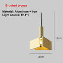 Industrial Style Pendant Light for Bedroom Hallway by Ljojo - Minimalist Designer Bauhaus Model