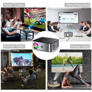 Ljojo™ 4K Android Outdoor Projector Full HD 1080P Home Theater Auto Focus Keystone