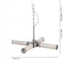 Nordic Metal LED Pendant Light for Living Room - Minimalist Home Decor Chandelier.