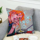 Ljojo 40x40 Jane Koluga Art Pillow Cover for Home Decor and Car Sofa Fall Theme