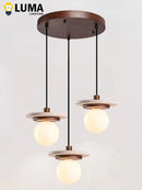 Yellow Travertine Stone Pendant Light Chandelier for Kitchen Island Home Decor by Ljojo