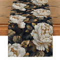 Ljojo 3D Effect Floral Table Runner for Farmhouse Dining Decor
