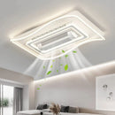 Modern Invisible Bladeless Ceiling Fan Lamp for Master Bedroom - Ljojo