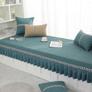 Ljojo Linen Quilted Bay Window Mat - Sofa Cushion & Kang Mat 2025