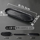 Ljojo Melamine Dinner Plate: Thick & Non-Slip Hot Pot Tray for Kitchen Storage