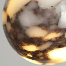Ljojo Marble Ball Wall Lamp G9 Bulb Stone Sconce for Room Decoration