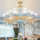 Crystal Chandelier Lamps for Bedroom | Luxury Minimalist Living Room Lighting by Ljojo