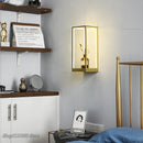 Ljojo LED Cube Wall Lamp | Minimalist Nordic Design | Bedroom Bedside Lighting Fixtures