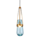 Ljojo Water Droplet Chandelier Glass Hanging Light Suspension for Kitchen