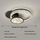 Italian Minimalist LED Ceiling Light for Living Room Bedroom Kitchen by Ljojo